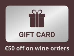 Wine gift card 50€