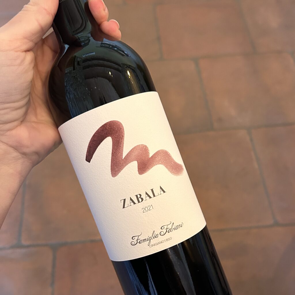 Zabala Fabiani Montecucco Toscana wine